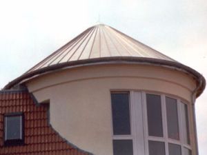 Blech, Fassade und Dach - Zink- oder Kupferblech